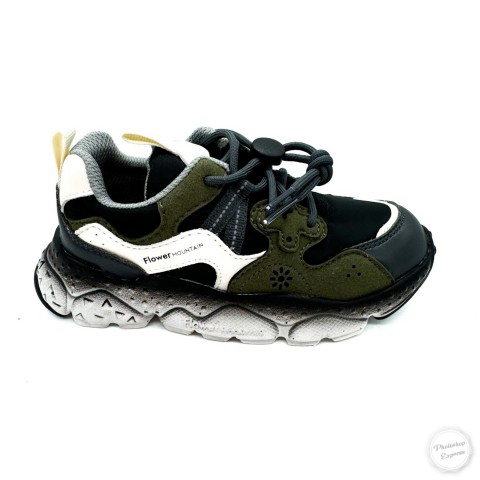 Sneaker grigia bambino Flower Mountain