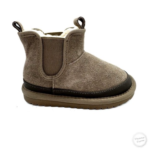 Stivaletto beatle beige da bambino Colors of California