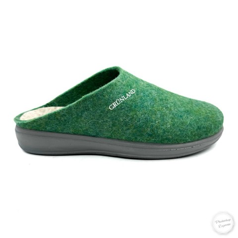 Ciabatta basic verde erba donna Grunland