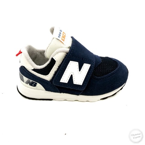 Sneaker blu bambino New Balance 574
