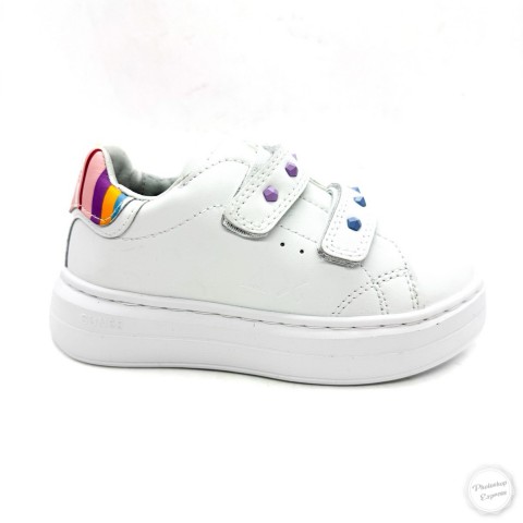 Sneaker bianca bambina SUN 68