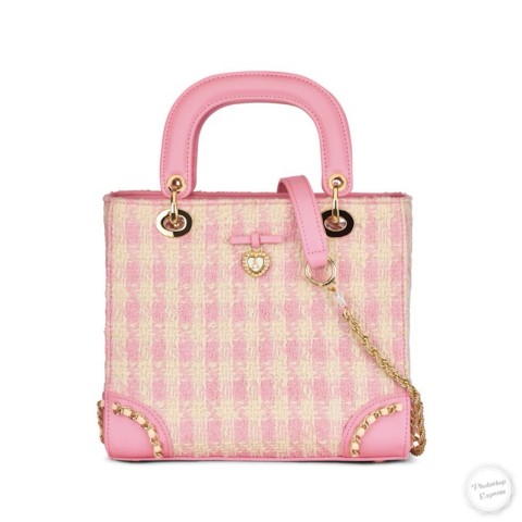 Borsa handbag rosa donna Atelier du sac