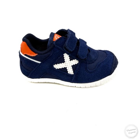 Sneaker blu mini goal bambino Munich