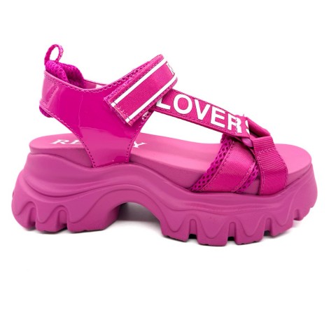 Sandalo fuxia platform bambina Replay