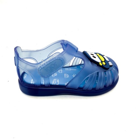 Sandalo gomma blu bambino Igor