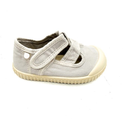 Sandslo in cotone bianco ghiaccio bambino Igor Barefoot Concept