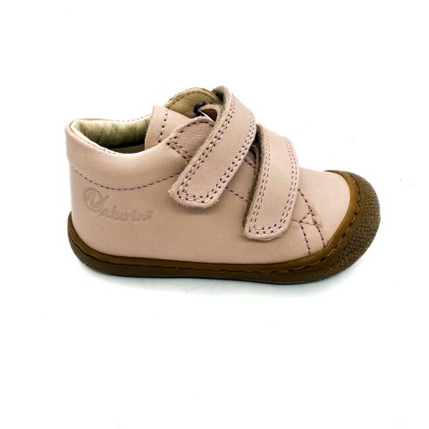 Scarpa primi passi rosa cipria bambina Naturino cocoon