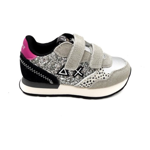 Sneaker argento bambina SUN 68