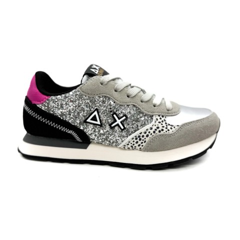 Sneaker argento bambina ragazza SUN 68
