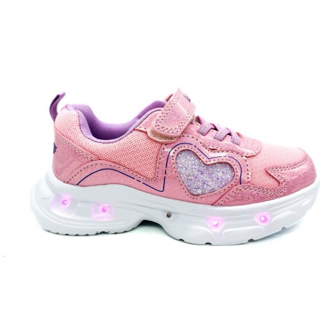 Sneaker con luci rosa bambina Lelli Kelly