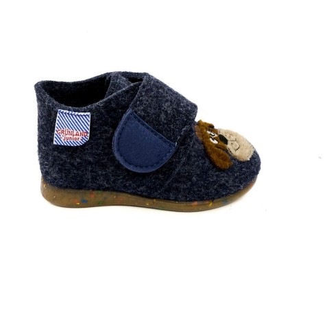 Pantofola blu soggetto cane bambino Grunland