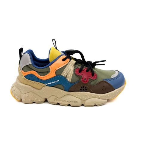 Sneaker azzuro  bambino Flower Mountain