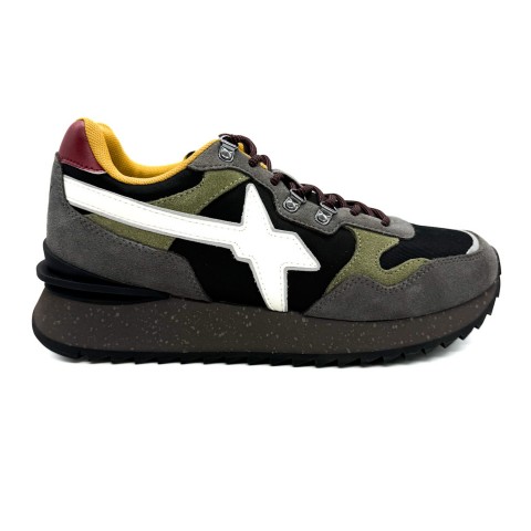 Sneaker grigio nero uomo W6YZ