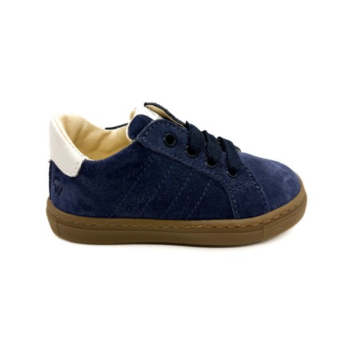 Scarpa allacciata primi passi blu bambino Walkey