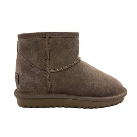 Stivaletto fodera lana beige donna con zeppa interna Colors of California