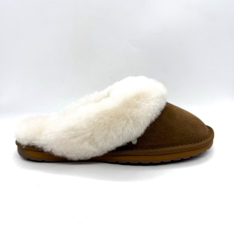 Ciabatta donna marrone montone EMU Australia