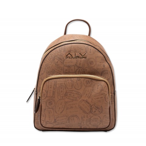 Zaino cuoio donna Passport Classic ALV by Alviero Martini