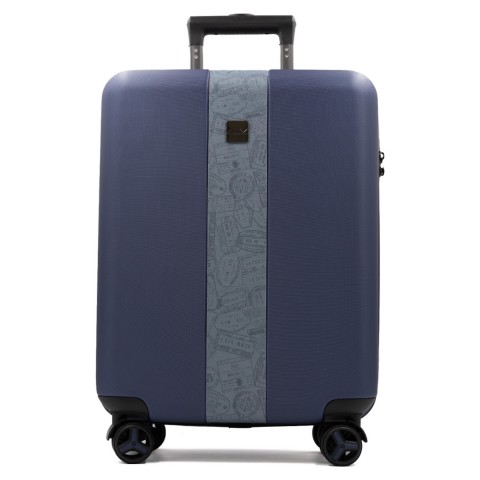 Trolley blu cabina uomo ALV by Alviero Martini
