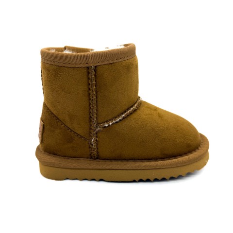 Tronchetto cuoio pelliccia ecologica bambino Grunland