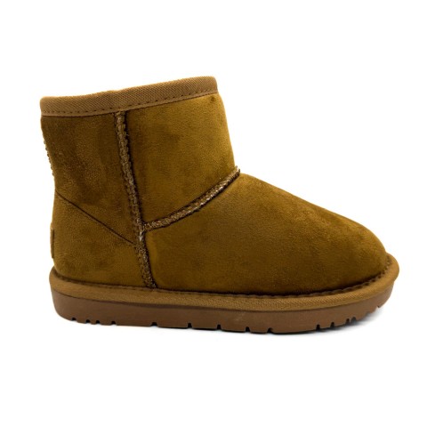 Tronchetto cuoio pelliccia ecologica bambino Grunland