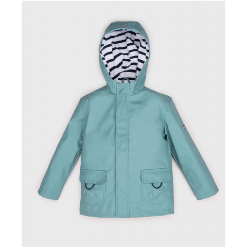 Impermeabile pioggia turchese bambino Igor