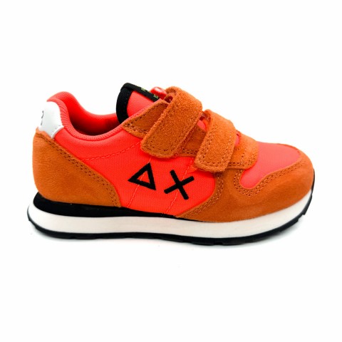 Sneaker arancio bambino Sun 68