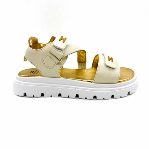 Sandalo avorio ragazza Elisabetta Franchi