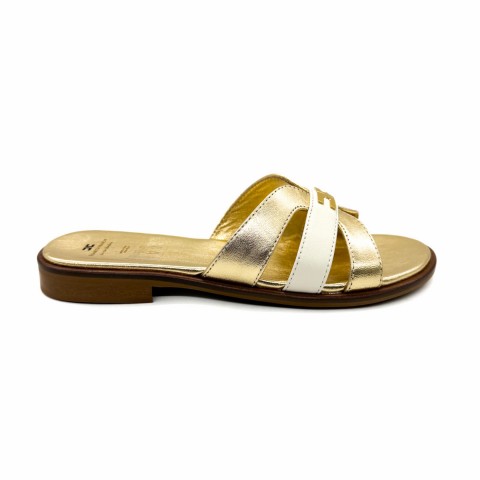 Sandalo oro ragazza Elisabetta Franchi la mia bambina