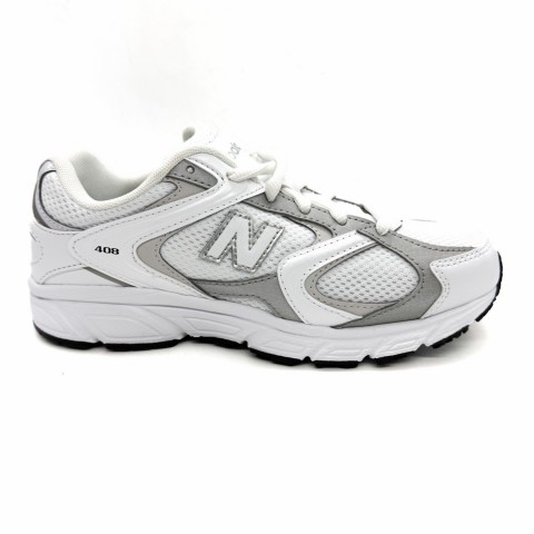 Sneaker bianca grigia ragazzo New Balance 408