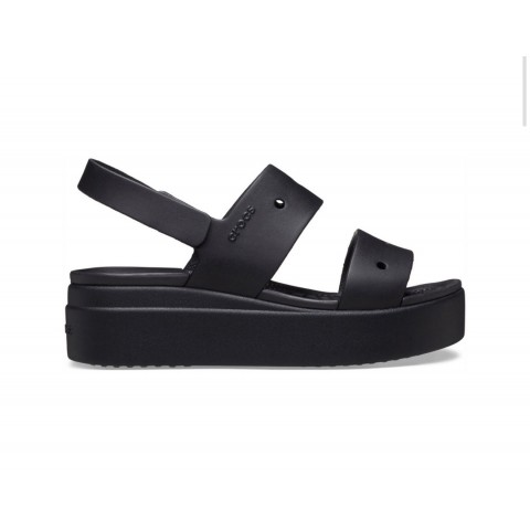 Sandalo nero brooklyn donna Crocs
