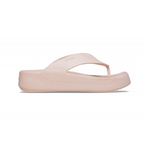 Sandalo infradito rosa quarzo donna getaway platform flip Crocs