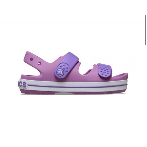 Sandalo rosa bubble crocband cruiser bambina Crocs
