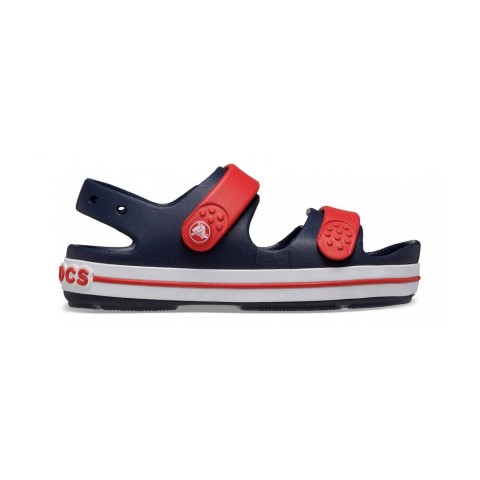 Sandalo blu e rosso crocband cruiser bambino Crocs