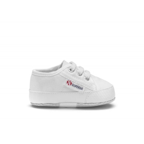 Sneaker cotone blu bambino Superga baby