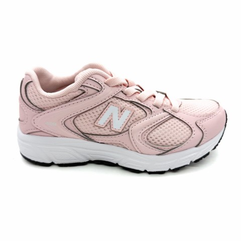 Sneaker rosa lacci elastici bambina New Balance