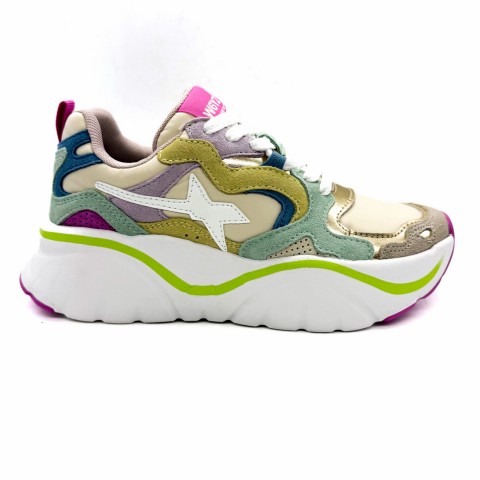 Sneaker beige donna W6YZ