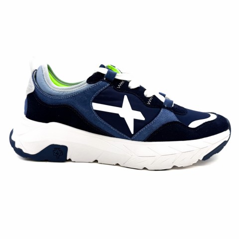 Sneaker blu uomo W6YZ