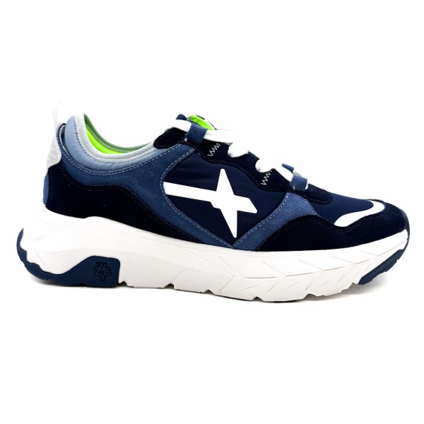 Sneaker blu uomo W6YZ