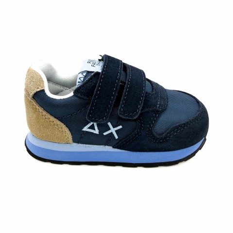 Sneaker blu bambino primi passi SUN 68