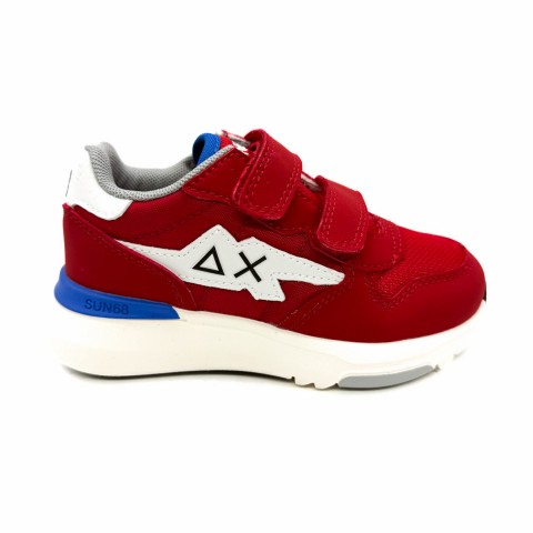 Sneaker rossa bambino SUN 68