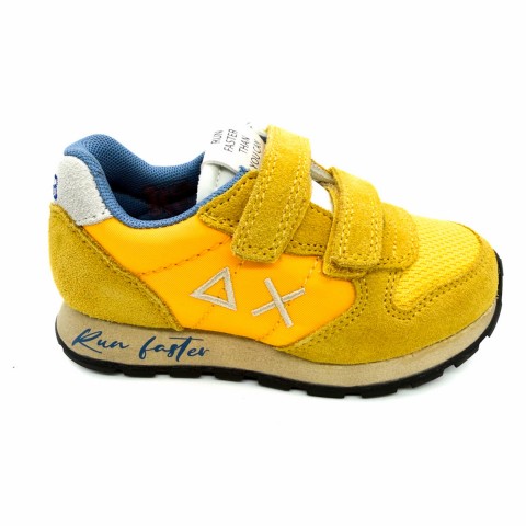 Sneaker gialla bambino SUN 68