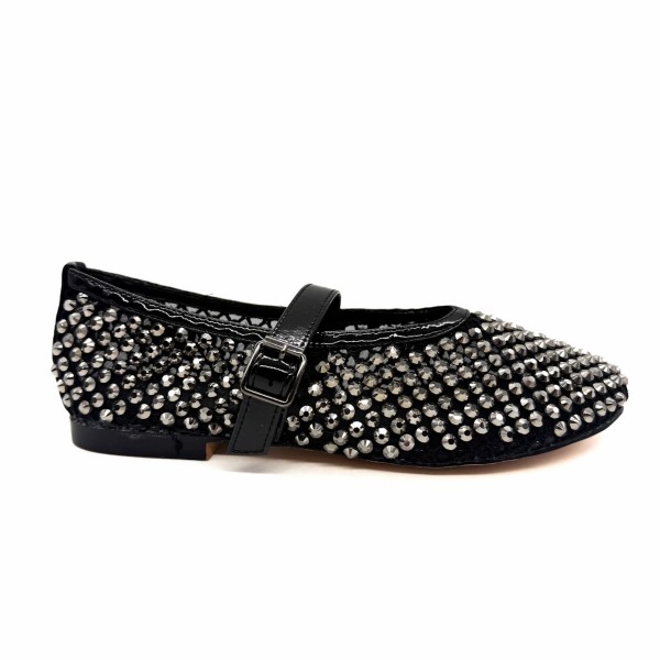 Ballerina nera con punti luce donna Kharisma