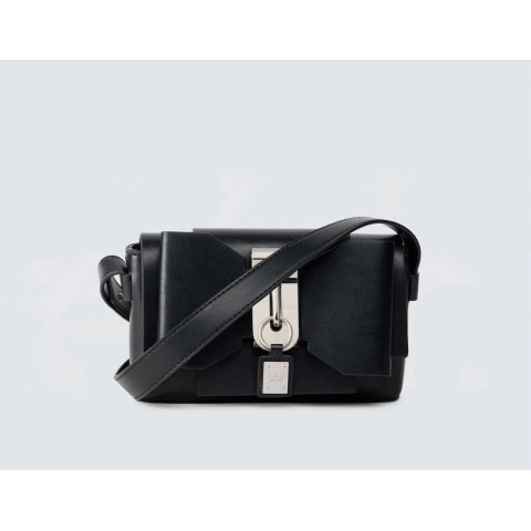 Borsa nera con fiocco e lucchetto donna Replay