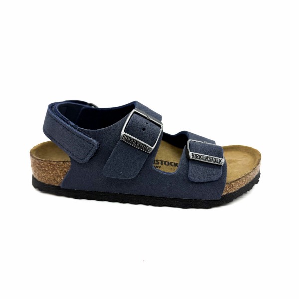 Sandalo blu bambino Birkenstock MILANO