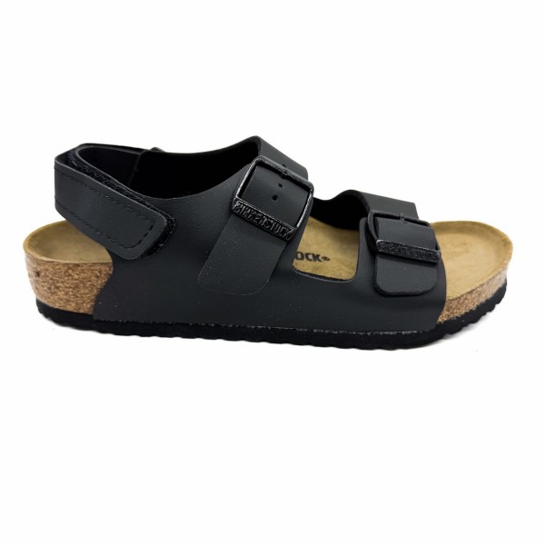 Sandalo nero bambino Birkenstock Milano