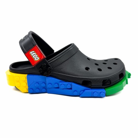Sabot clog Lego nera uomo Crocs