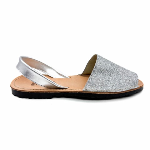 Minorchina glitter argento ragazza Panyno