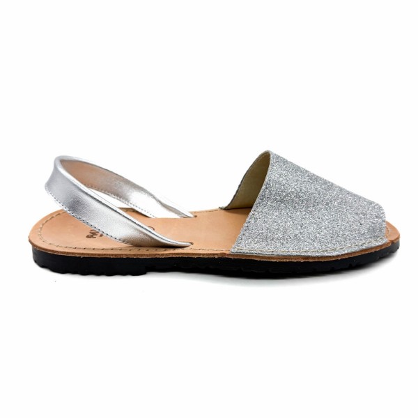 Minorchina glitter argento ragazza Panyno