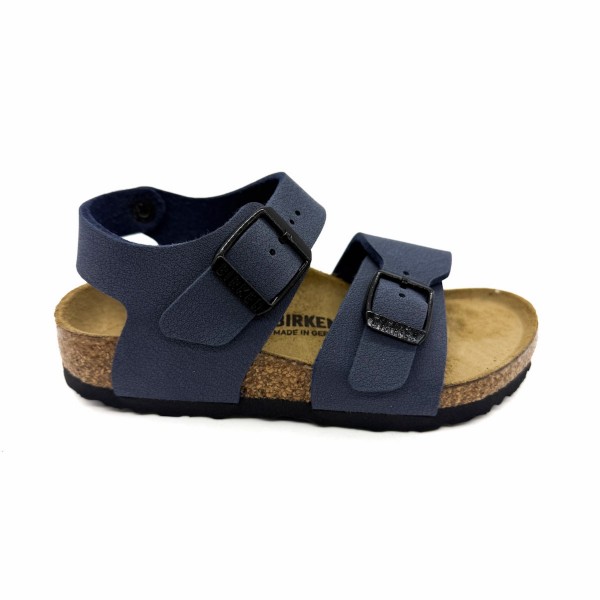 Sandalo blu bambino Birkenstock New York