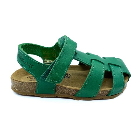 Sandalo verde bambino Grunland